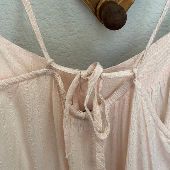 American Eagle Flowy Pink Tank Top Size Small NEW - Picture 6 of 7